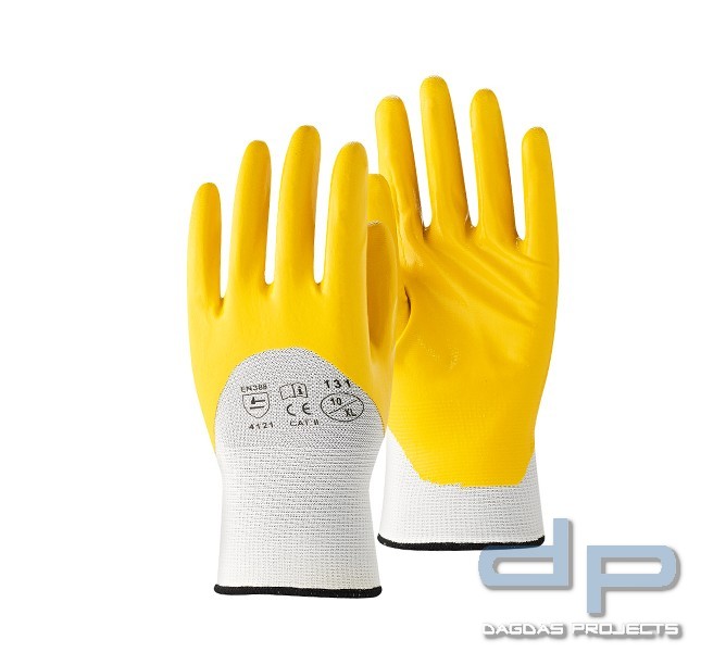 NITRIL ULTRALITE in Gelb/Beige