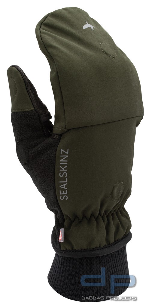 SealSkinz Windproof Cold Weather Convertible Mitten