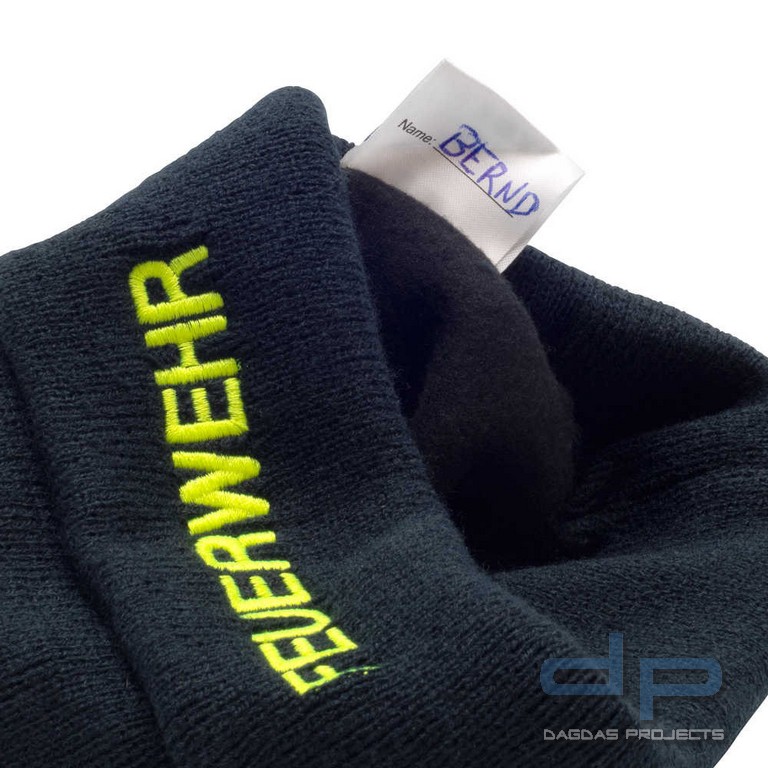 PACOTEX® Premium Wintermütze Strickmütze marineblau mit 3M Thinsulate Wärmeisolation