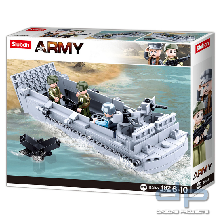 Sluban Allied Landings Craft M38-B0855 #16105