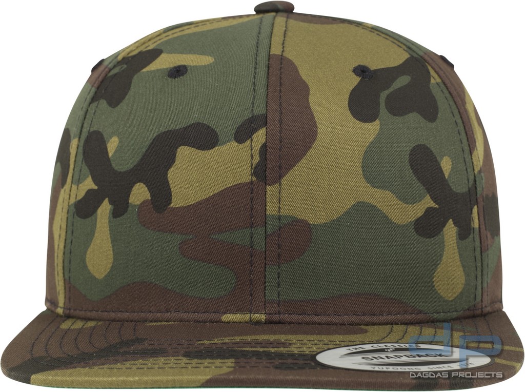 Camo Classic Snapback Cap