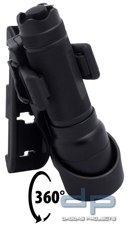 ESP Taschenlampen Halterung 37 mm mit Molle-Clip