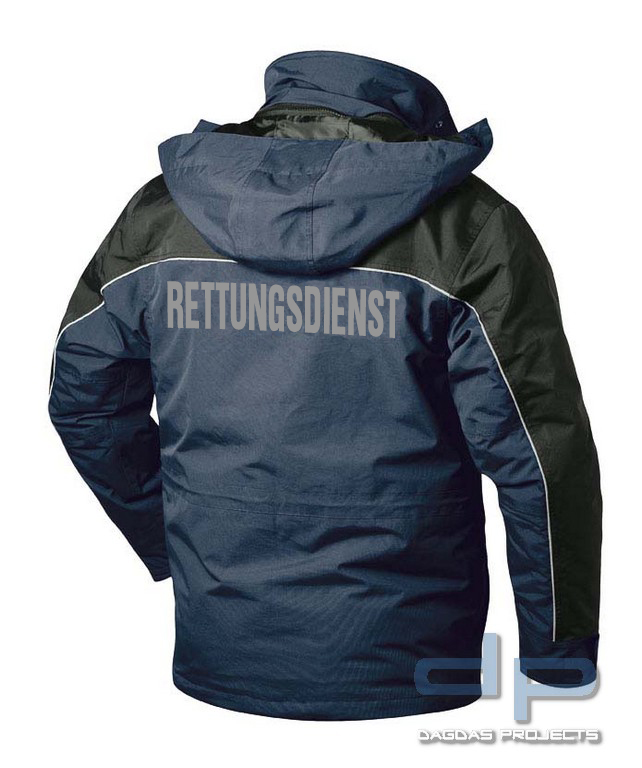Thermo Jacke mit Wunschtext