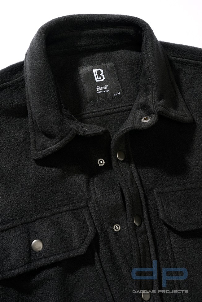 Jeff Fleece Shirt Long Sleeve Brandit in verschiedenen Farben