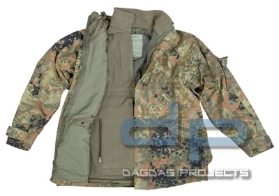 Jacke Nässeschutz Mil-Tec mit Fleecejacke 3 in 1 verschiedene Farben