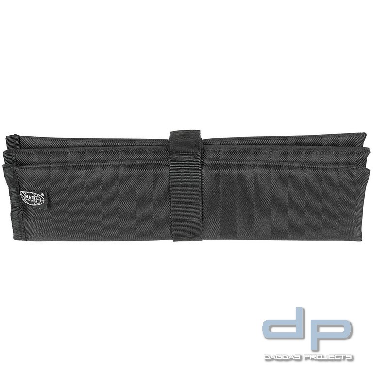 Sitzkissen, faltbar, schwarz