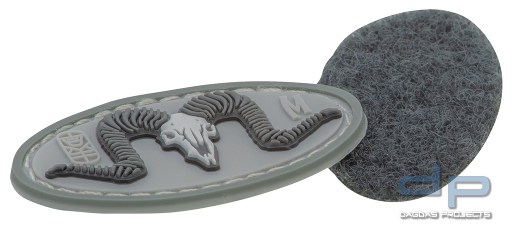Maxpedition Rubber Patch RAM SKULL Swat