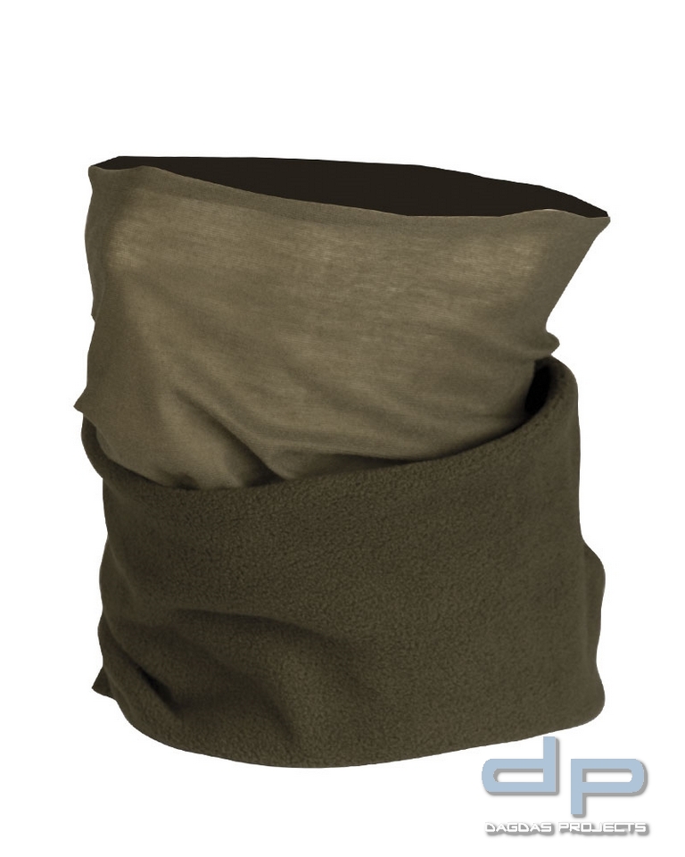 MULTI FUNCTION HEADGEAR PES/FLEECE OLIV VPE 12