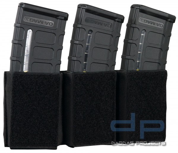 Warrior Covert Plate Carrier + Triple Velcro Mag Pouch 5.56mm SET in verschiedenen Farben