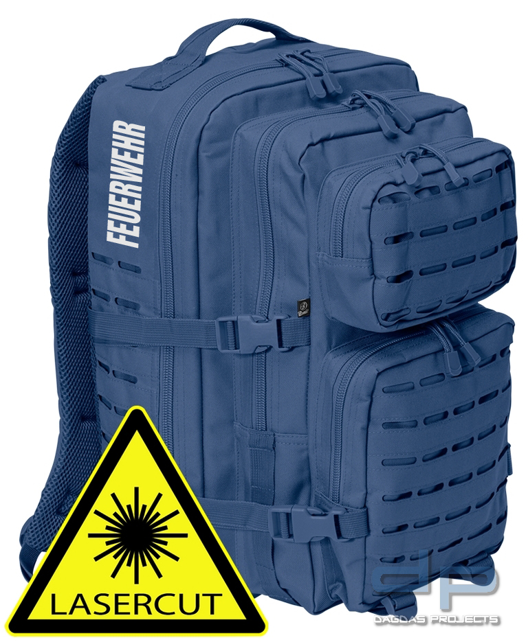 Brandit Rucksack US Cooper LASERCUT large in verschiedenen Farben mit Wunschaufdruck