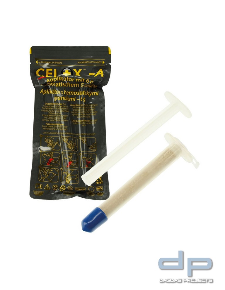 CELOX A Applikator Kolbensystem | 6g Hämostatisches Granulat