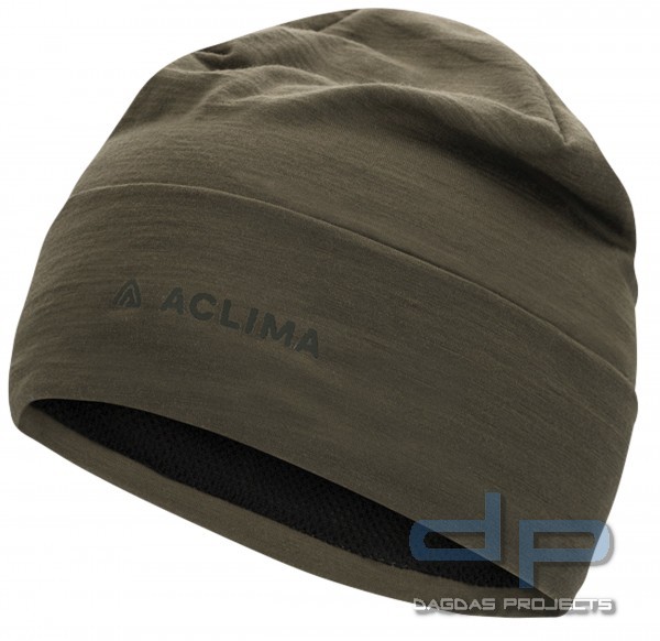 Aclima WoolNet Light Beanie U (Leichte Mütze aus Merino) in Tarmac