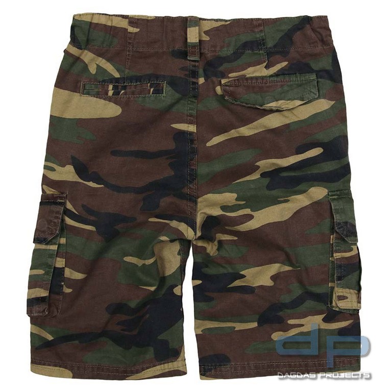Kids Cargo Short Camo
