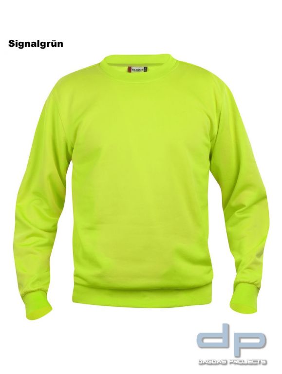 Clique Basic Roundneck mit Wunschaufdruck in verschiedenen Farben