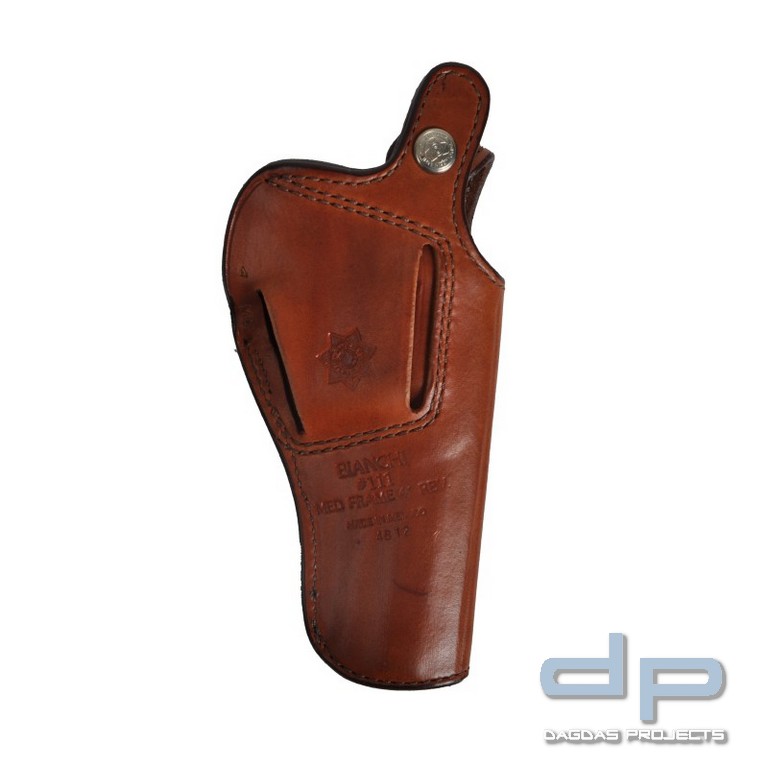 BIANCHI® Model 111 Cyclone Gürtelholster, Leder Farbe: Braun
