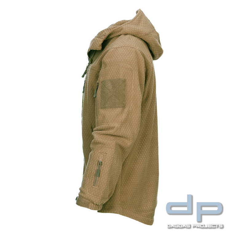 Hexagon Fleece Weste in verschiedenen Farben