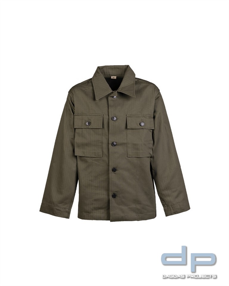 US HBT HEMD KIDS OD NO.7 (REPRO)