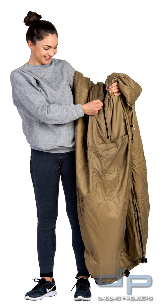 AMAZONAS UNDERQUILT-PONCHO 2-IN-1