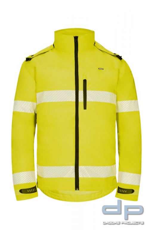 deltatex® Warnkleidung Softshelljacke SLIGHT in verschiedenen Farben
