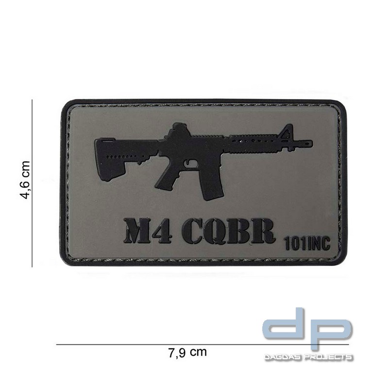 Emblem 3D PVC M4 CQBR