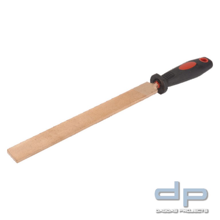 Flachfeile funkenfrei, mit ergonomischem Heft, 265 mm, H 1