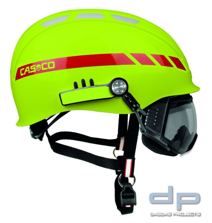 Casco PF 100 Rescue neon rot Helm für Techn. Rettung + Wald-/Flächenbrand