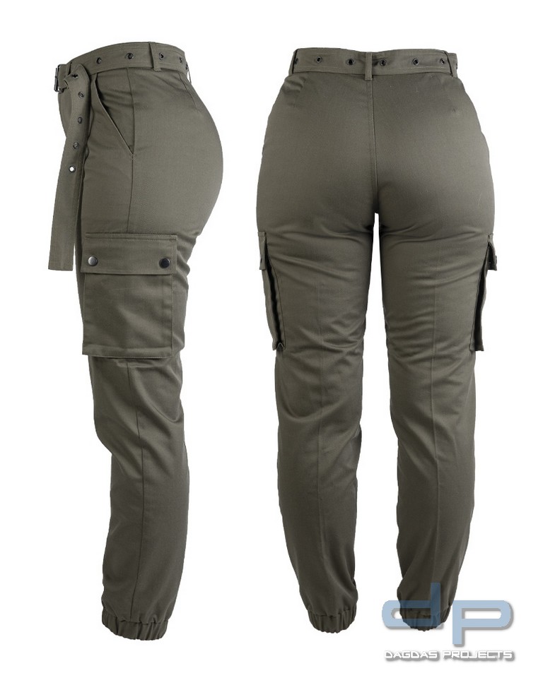 ARMY PANTS WOMAN OLIV