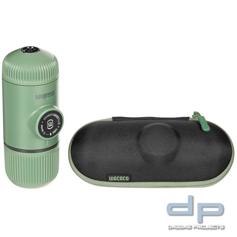 Espressomaschine "NANOPRESSO", grün, mit Etui