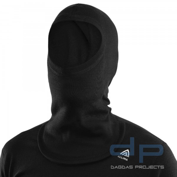 ACLIMA WARM WOOL HOOD SWEATER V2 AUS MERINOWOLLE