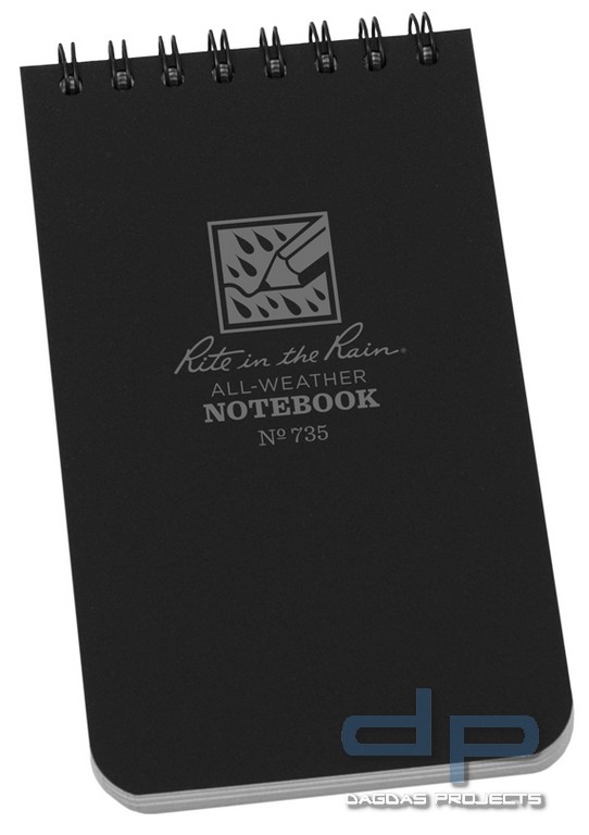 Rite in the Rain Tactical Notebook Cover 3" x 5" in verschiedenen Farben