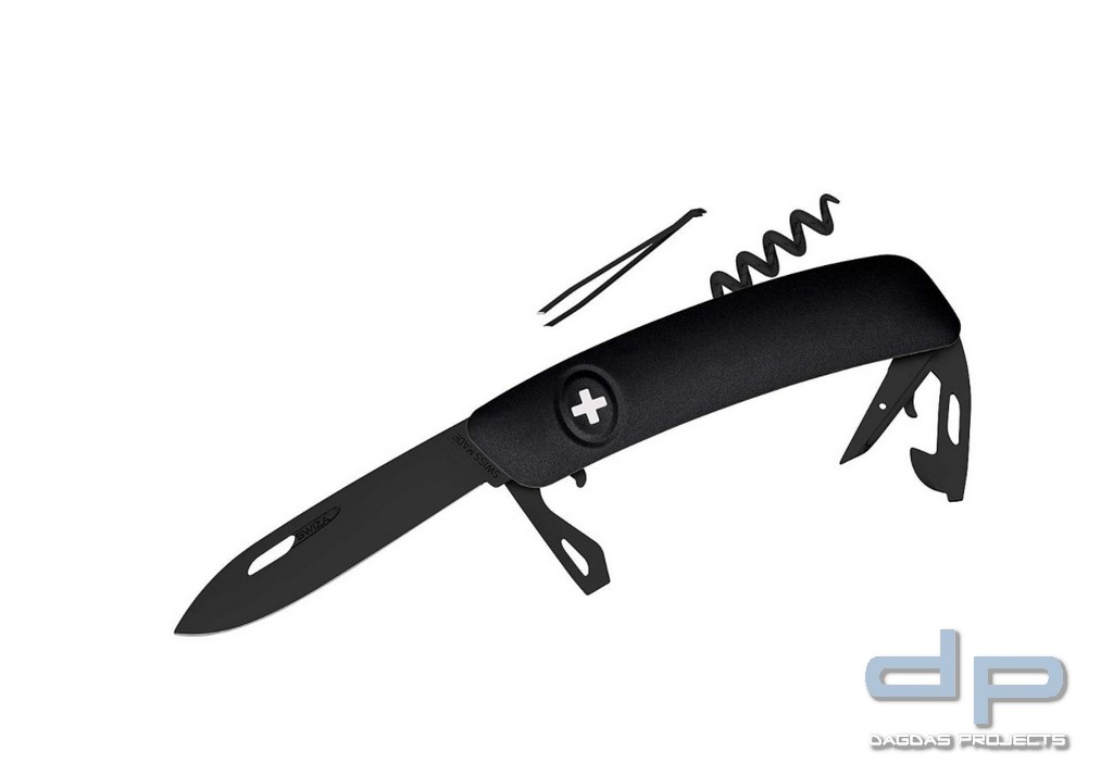 Taschenmesser D03 ALLBLACK in verschiedenen Farben