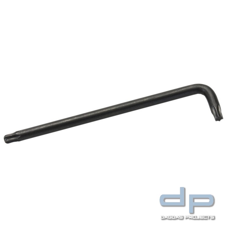Dönges Torx-Winkelschraubendreher mit Kugelkopf, T 10