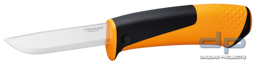 FISKARS UNIVERSALMESSER MIT SCHLEIFSTEIN