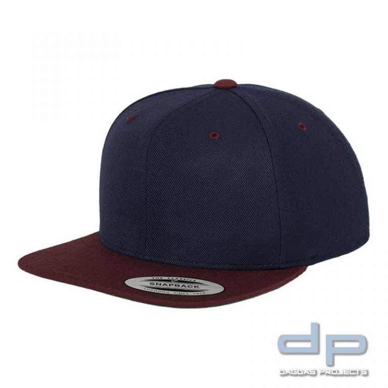 Classic Snapback 2-Tone Cap verschiedene Farben