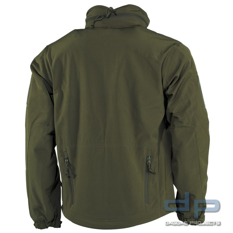 Soft Shell Jacke, "Scorpion", oliv