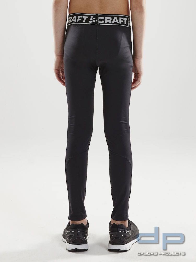 Craft Pro Control Compression Tights für Kinder in Schwarz