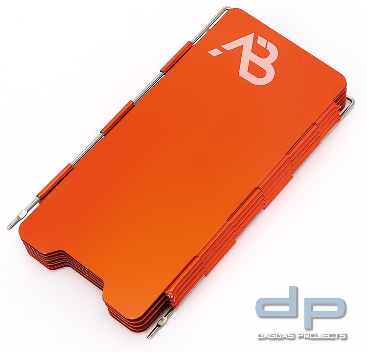 AB Alu Windschutz Faltbar 9 Lamellen