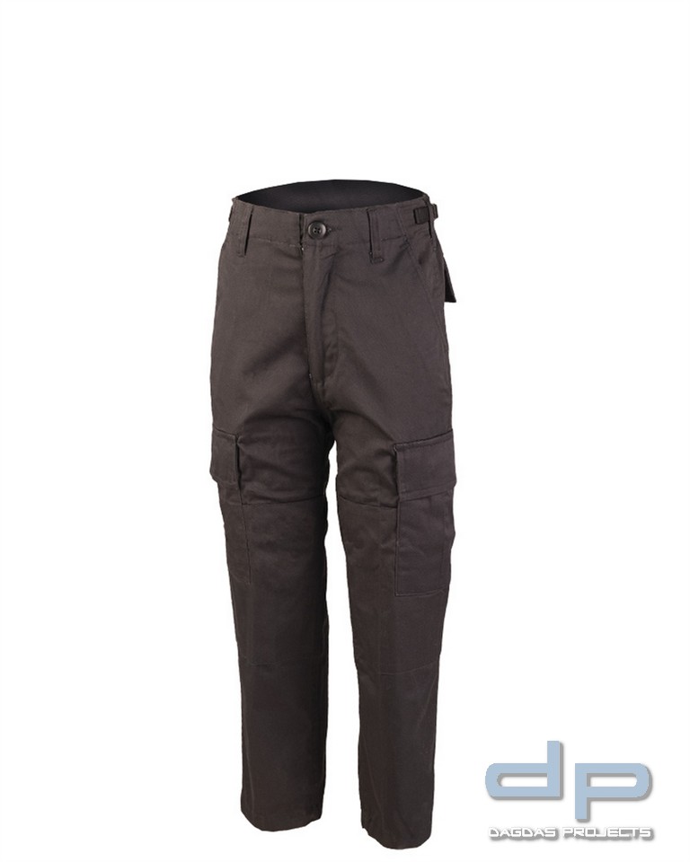 US BDU Hose Kids schwarz VPE2