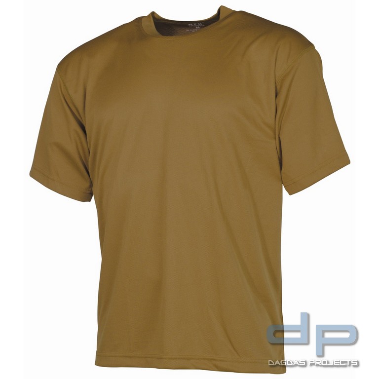 T-Shirt, "Tactical", halbarm, coyote tan