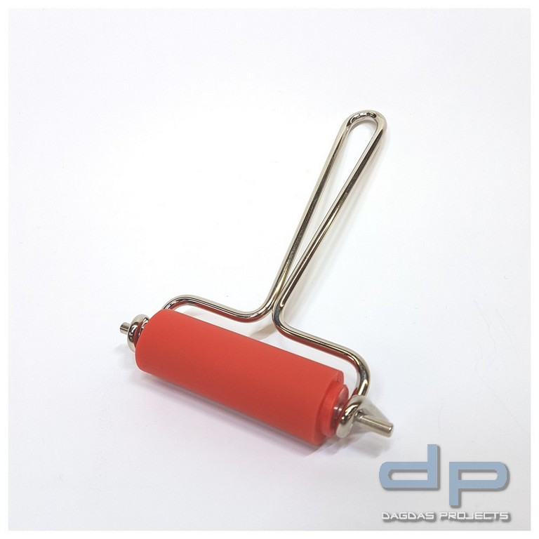 Dönges Farbwalze für Fingerabdruckfarbe, Breite 120 mm, Ø Rolle 30 mm