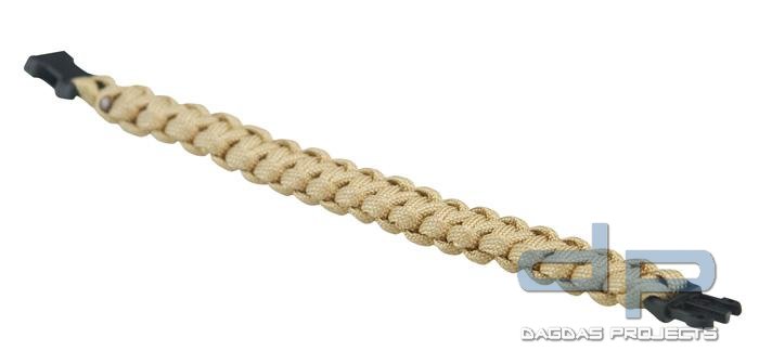Survival Paracord Bracelet versch. Farben