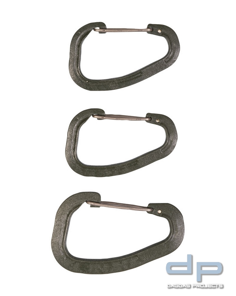 ACCESSORY CARABINER SET WILDO® OLIV 5 Packs