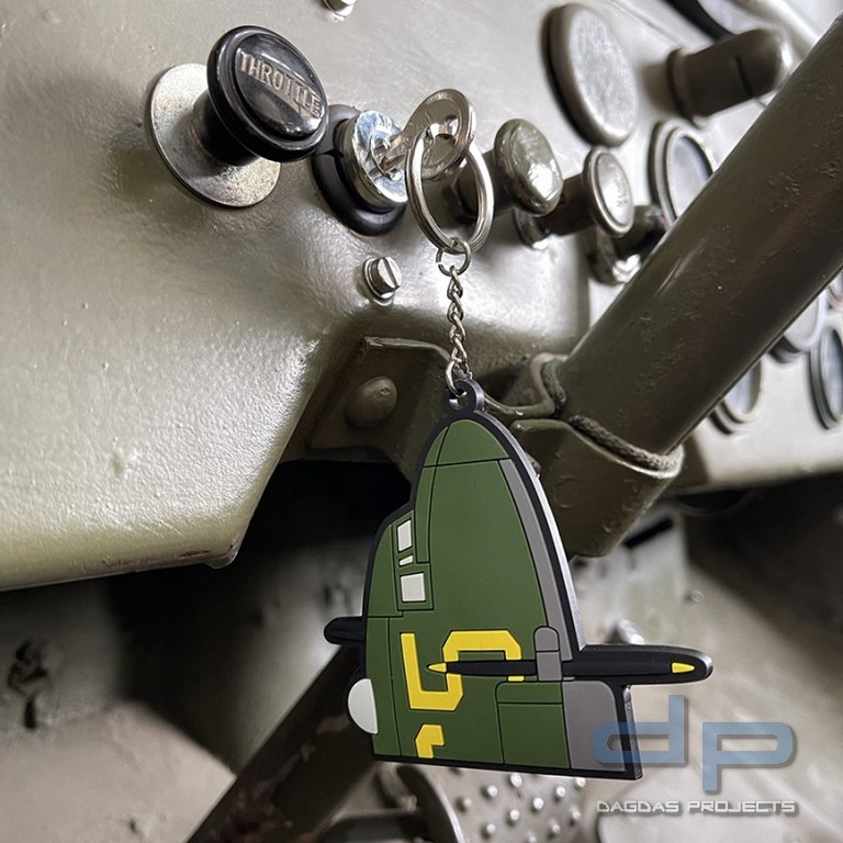 Schlüsselanhänger 3D PVC C-47 Skytrain #110