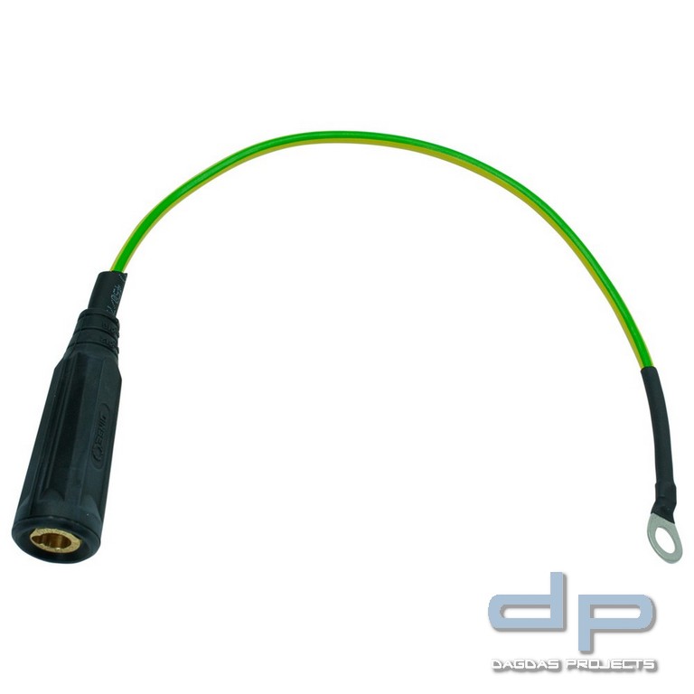Dönges Anschlusskabel Dinse-System, 40 cm x 6 mm²