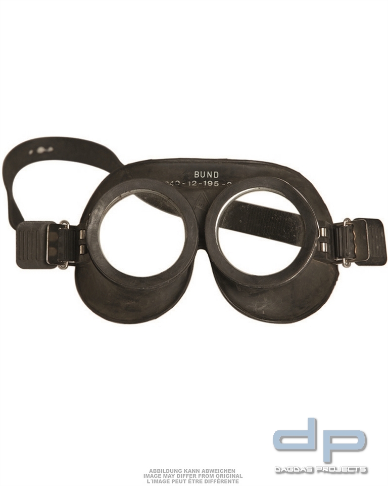 BW GASSCHUTZBRILLE GEBR. VPE 5