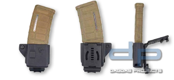 Com-Tac Einzelmagazintasche aus Kydex®, Schwarz, für Glock Mag. 9 mm/.357/.40/.45 GAP