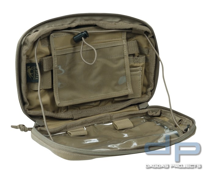 Tasmanian Tiger Leader Admin Pouch Coyote