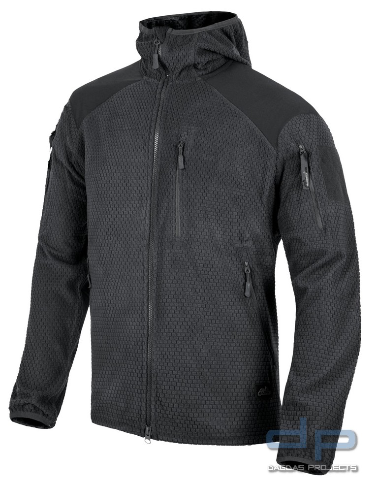 Helikon Alpha Hoodie Grid Fleece Jacket in verschiedenen Farben