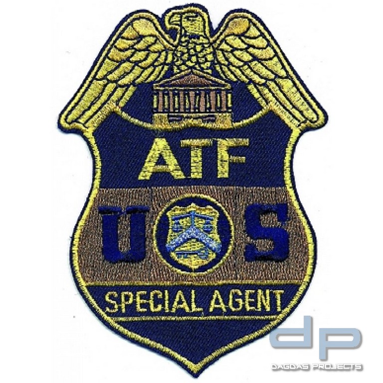 Stoffaufnäher - ATF - Special Agent