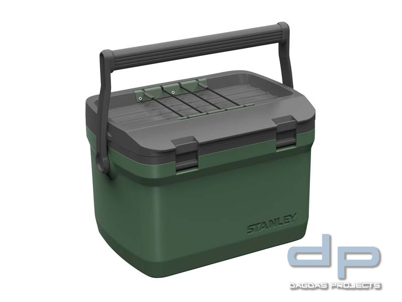 Stanley Adventure Kühlbox, 15.1 Liter Fassungsvermögen grün, doppelwandige Schaum-Isolation